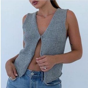 **NEW WITH TAGS** RUMORED Prince Street Top | Heather Grey